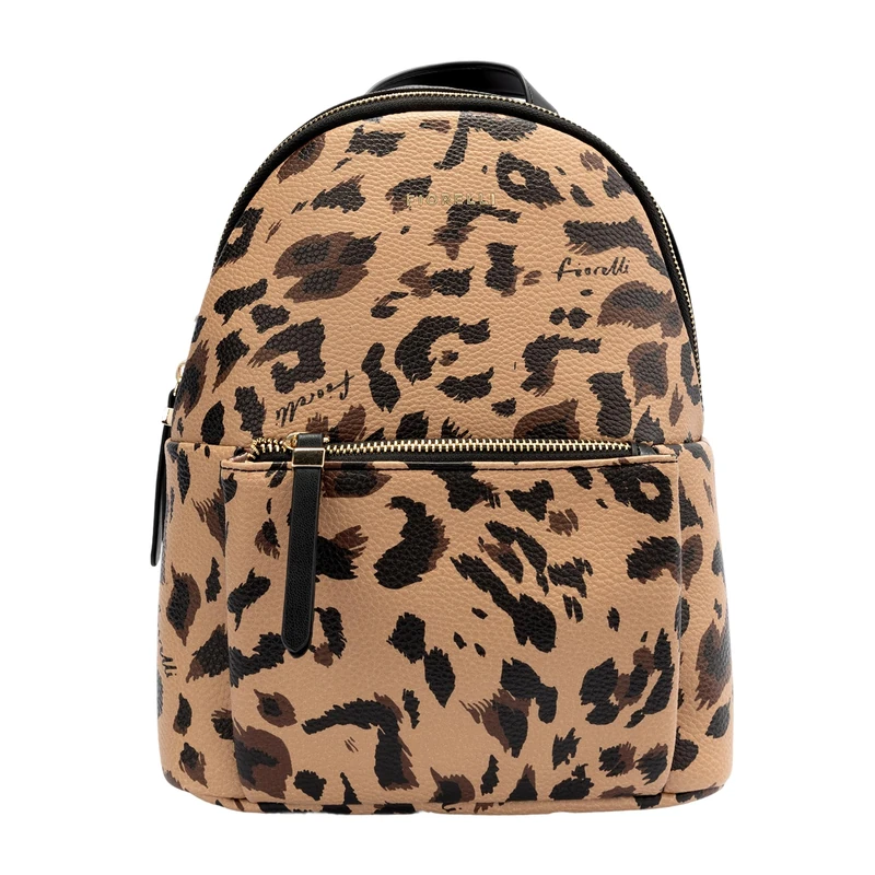 Fiorelli Women's Ally Backpack, Stylish Small Rucksack with Adjustable Straps & Pockets, Faux Leather, Black