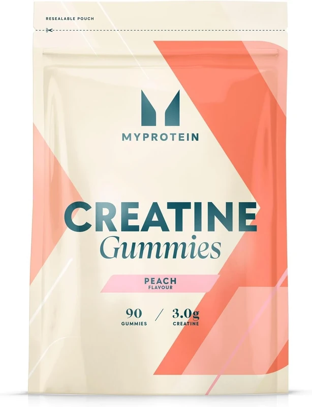 Myprotein Creatine Gummies - 3g per Serving, Electrolyte, Peach - 90