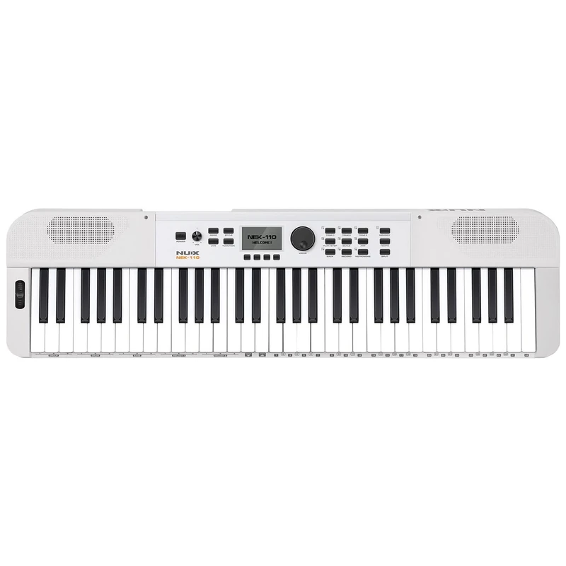 NU-X | NEK-110 61-Key 169.047UK | Touch-Sensitive Keys, 700 Sounds, 100 Rhythms, Live Mode, USB-C MIDI & Bluetooth, Rechargeable Piano Keyboard for Beginners and Adults