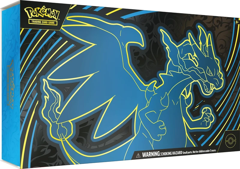 Pokémon TCG: Mega Charizard X ex Ultra-Premium Collection (2 Foil Promo Cards, 18 Boosters & Premium Accessories)