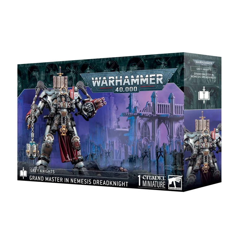 Games Workshop - Warhammer 40,000 - Grey Knights: Grand Master in Nemesis Dreadknight