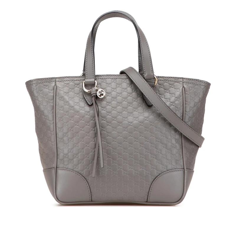 Gucci Pre-Loved Small Microguccissima Bree Satchel Handbag