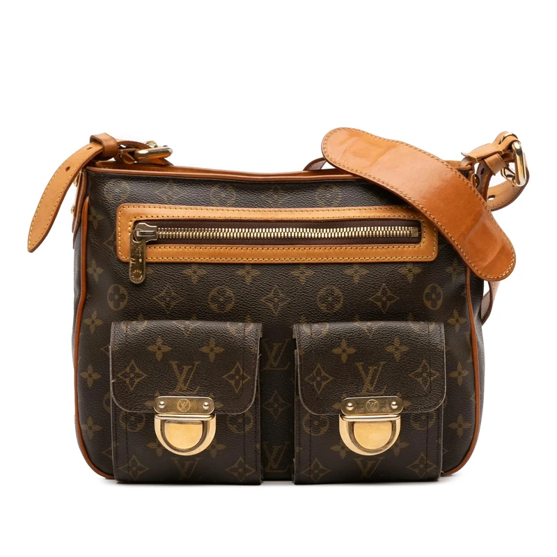 Louis Vuitton Pre-Loved Monogram Hudson GM Crossbody Bag