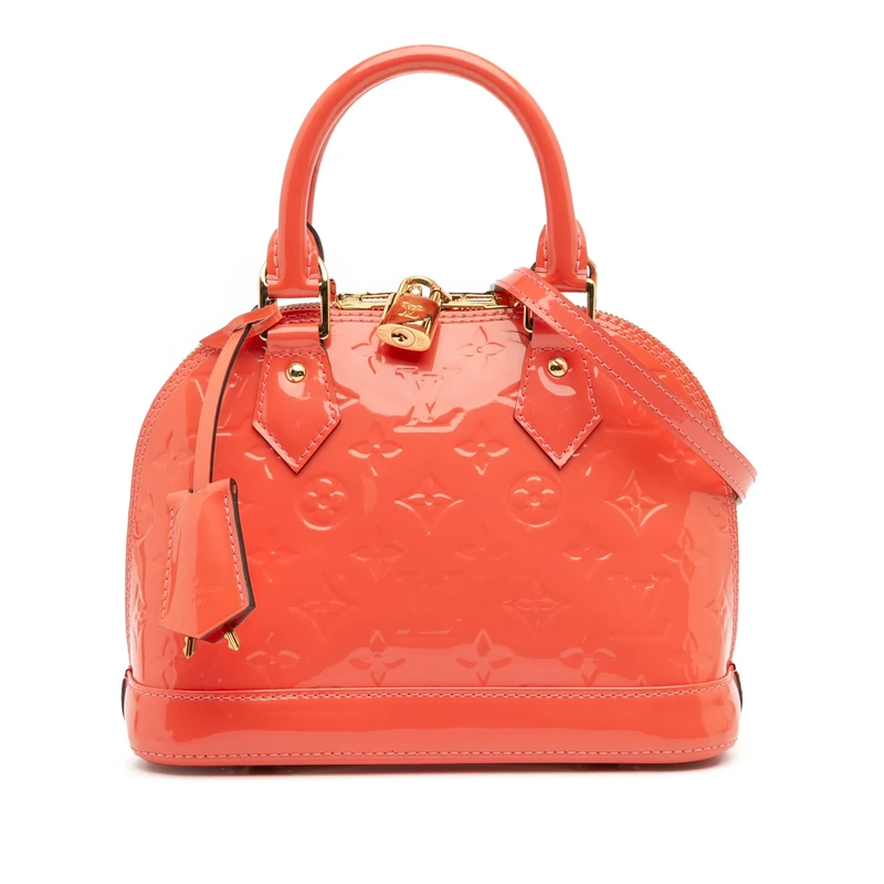 Louis Vuitton Pre-Loved Monogram Vernis Alma BB Handbag
