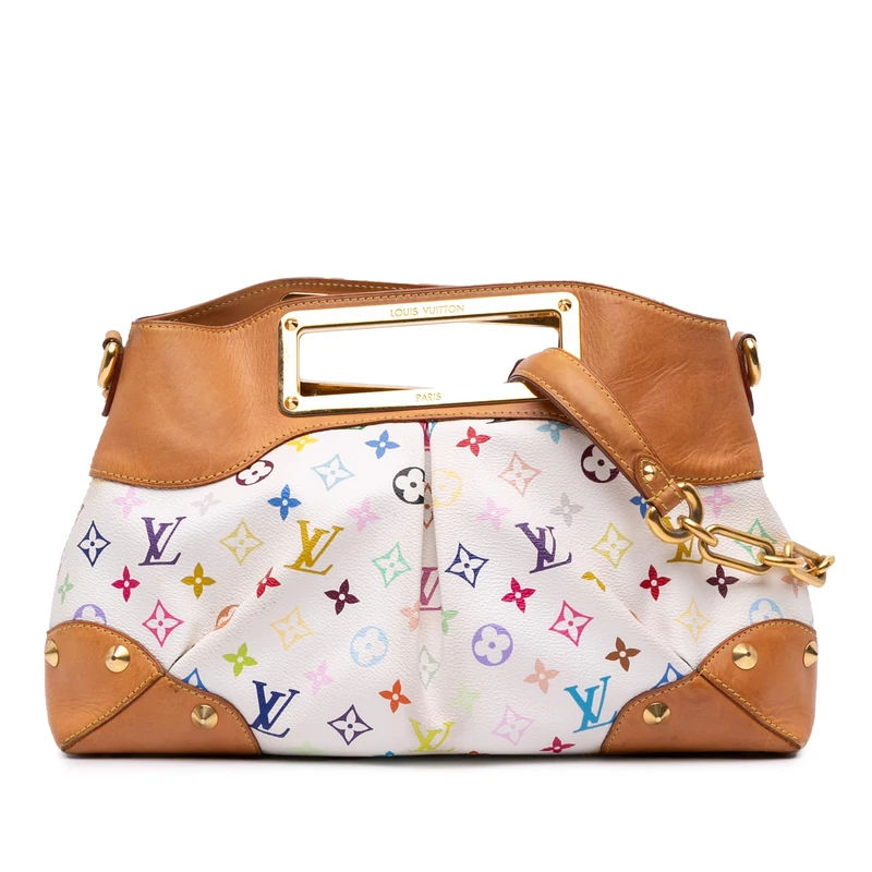 Louis Vuitton Pre-Loved Judy MM Handbag - Multicolore Canvas, Good