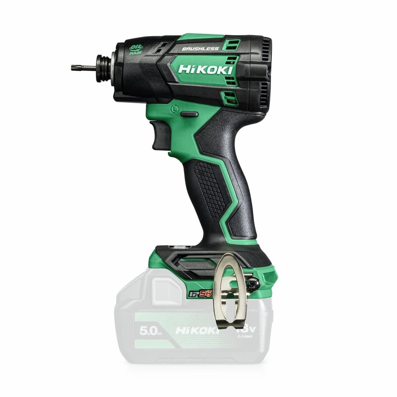 HiKOKI WHP18DAW2Z 18 V Brushless and Silent Impact Driver with Oil Pulse Technology, Body only with case