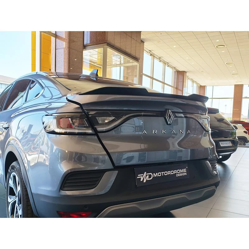 Motordrome Rear Lip Spoiler compatible with Renault Arkana 2020- (PU)