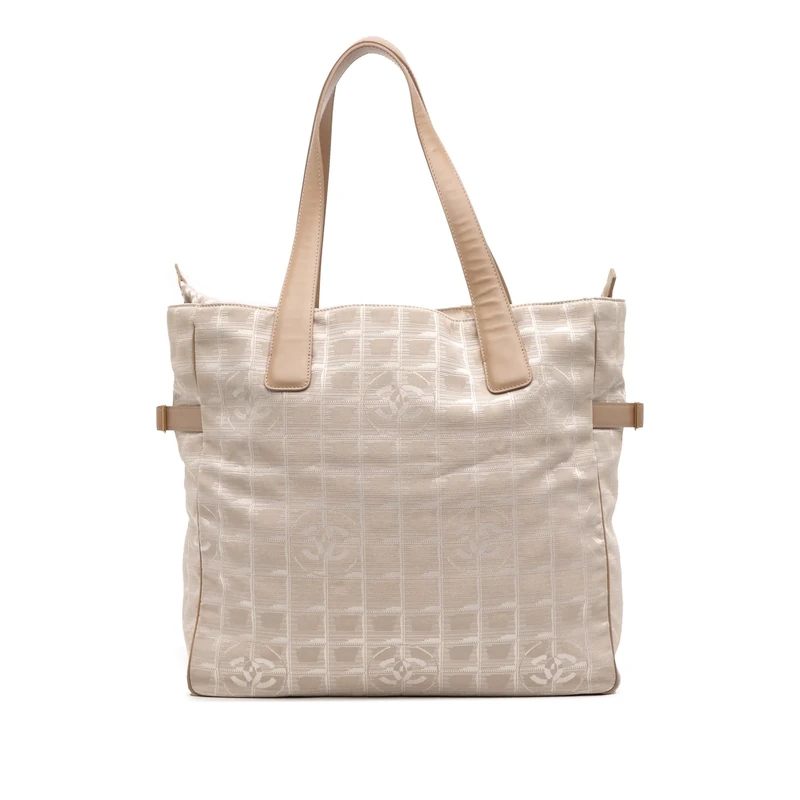 Chanel Pre-Loved New Travel Line Nylon Tote Bag