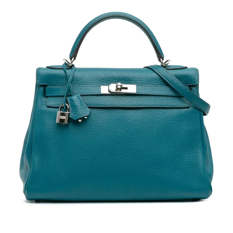 Hermès Pre-Loved Clemence Kelly II Retourne 32 Handbag