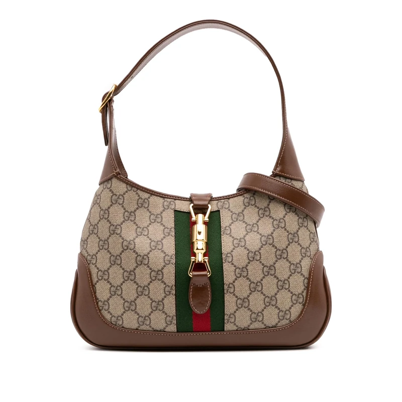 Gucci Pre-Loved Small GG Supreme Jackie 1961 Crossbody