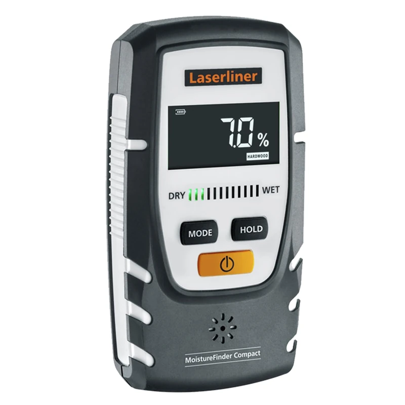 Laserliner Moisture Meter, MoistureFinder Compact, Moisture Meter for Wood, Plaster and Cement Screed