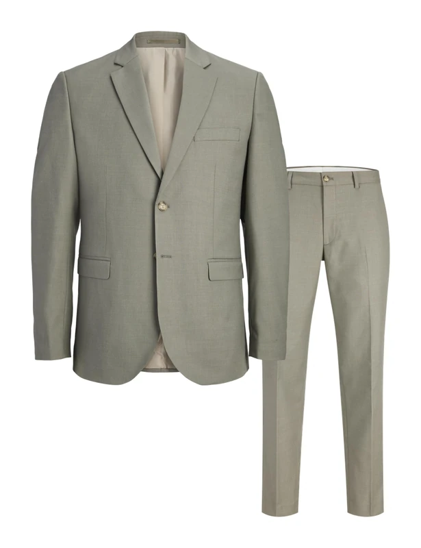 Jack & Jones Men's Jprsolaris Suit Noos, Smokey Olive, 36
