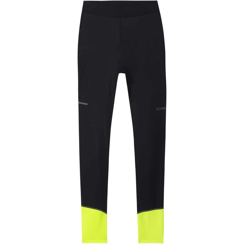 GORE WEAR Womens Concurve Thermo 2.0 Tights, Black/Neon Yellow, XL EU
