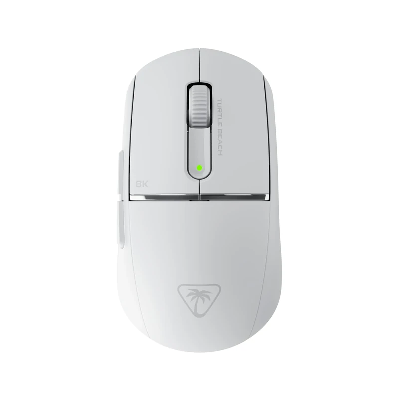 Turtle Beach Burst II Pro White Wireless Esports Gaming Mouse - 8K polling, 57g Ultra Lightweight, 150-hour battery, Optical Switches, Symmetrical, 30K DPI Optical Sensor, 8 programmable inputs
