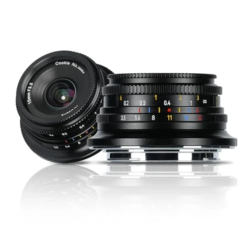 7artisans MF10mm F3.5 wide-angle fixed focus pancake lens APS-C lens Mirrorless Cameras, Compatible for Nikon Z Zfc Z50 Z30