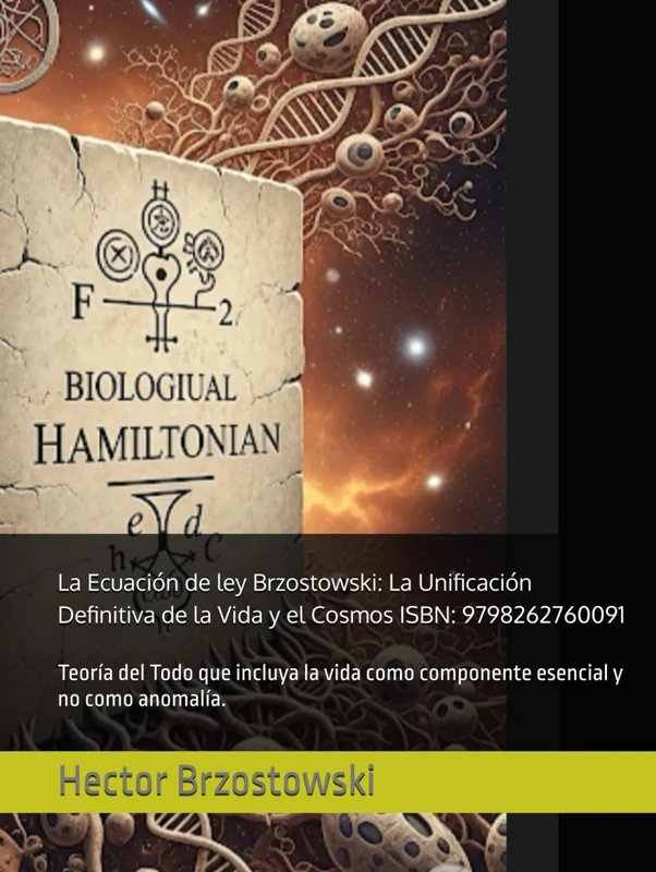 La Ecuación de ley Brzostowski: La Unificación Definitiva de la Vida y el Cosmos ISBN: 9798262760091: Teoría del Todo que incluya la vida como componente esencial y no como anomalía.
