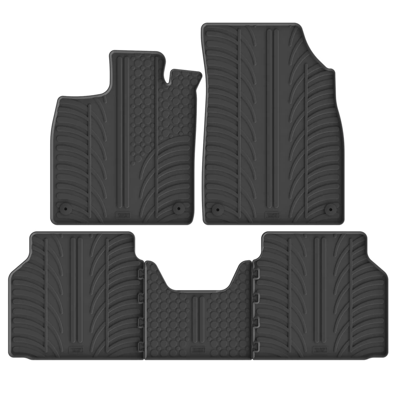 Gledring Rubber mats compatible with Cupra Tavascan (KR1) 2024- (T profile 5-piece)
