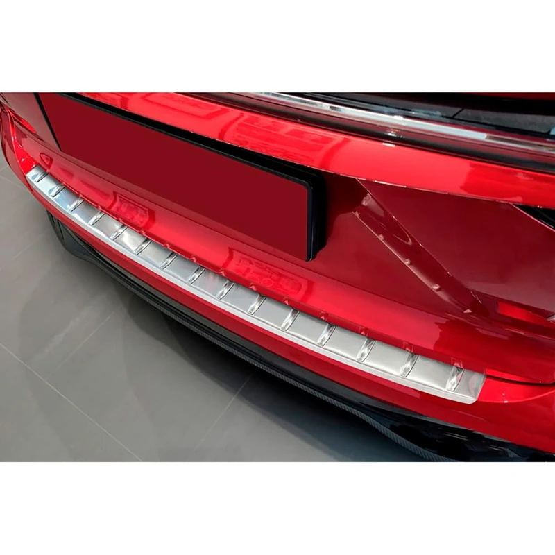 Avisa Stainless Steel Rear bumper protector compatible with MG HS/EHS II 2024- 'Ribs'