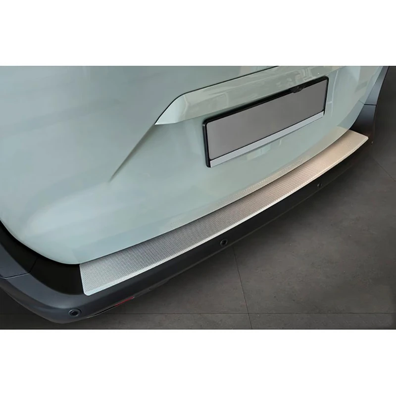 Avisa Stainless Steel Rear bumper protector compatible with Ford Transit Courier II/Tourneo Courier II 2023- 'Wave'