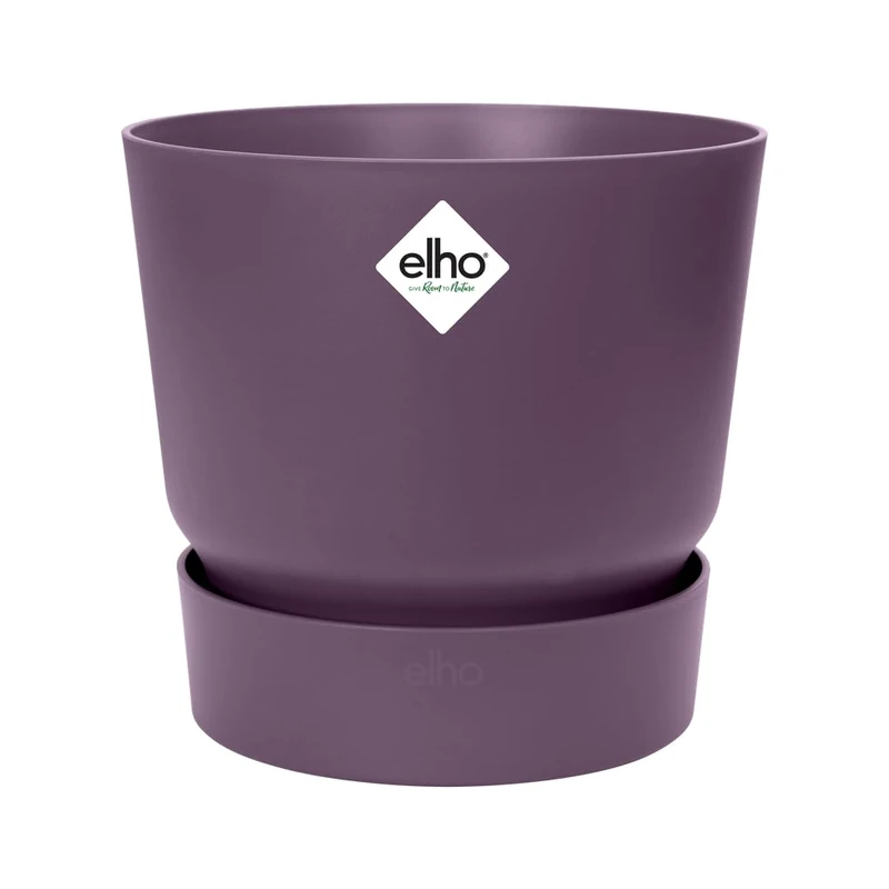 elho Greenville Round 40 Flower Pot - Purple/Vintage Plum