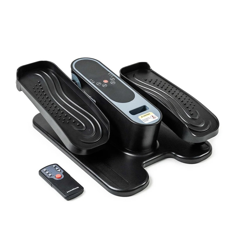 InnovaGoods Mini Eliptica with Remote Control, Static Pedals for Elderly People, Electric Pedaler, 5 Speeds, 3 Automatic Programs, LCD Digital Counter, Silent Motor - Image 1