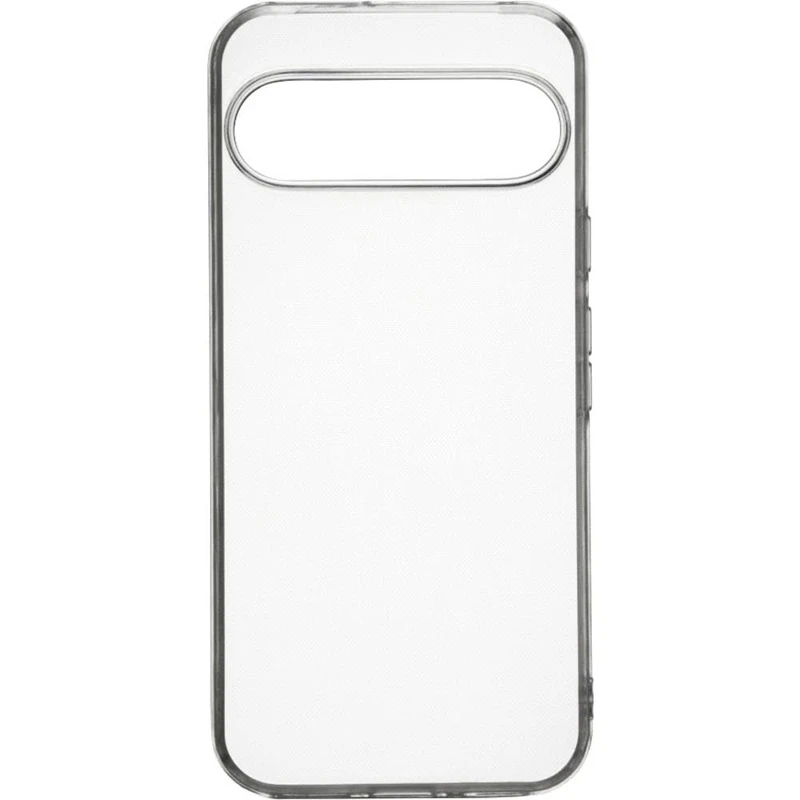 Hama Always Clear TPU Case for Google Pixel 10/10 Pro, Transparent, Anti-Yellowing Treatment, Raised Edges, Covers Side Buttons, Scratch-Resistant, Non-Slip.