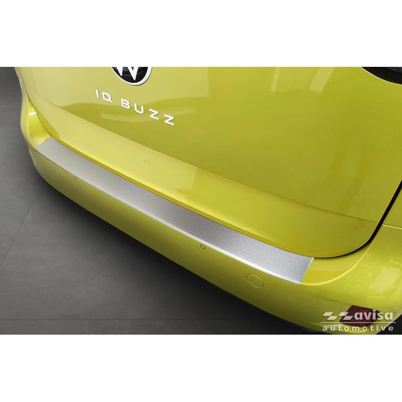 Avisa Stainless Steel Rear bumper protector compatible with Volkswagen ID.Buzz + Cargo 2022- 'Wave'