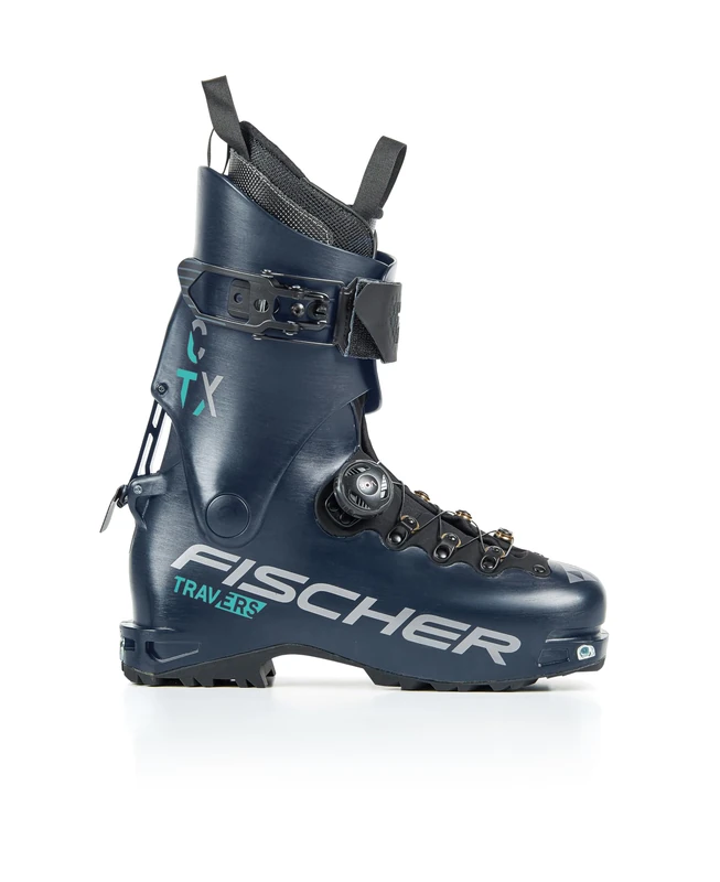 Fischer Women's Travers CTX Dark Blue Touring Ski Boots, 26.5