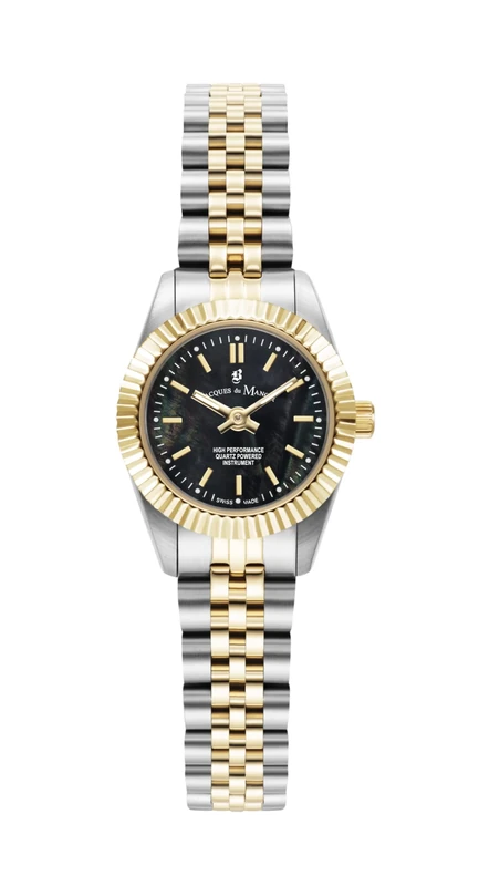 B Jacques DU MANOIR Women's Analog Quartz Watch with Stainless Steel Strap JWL05105