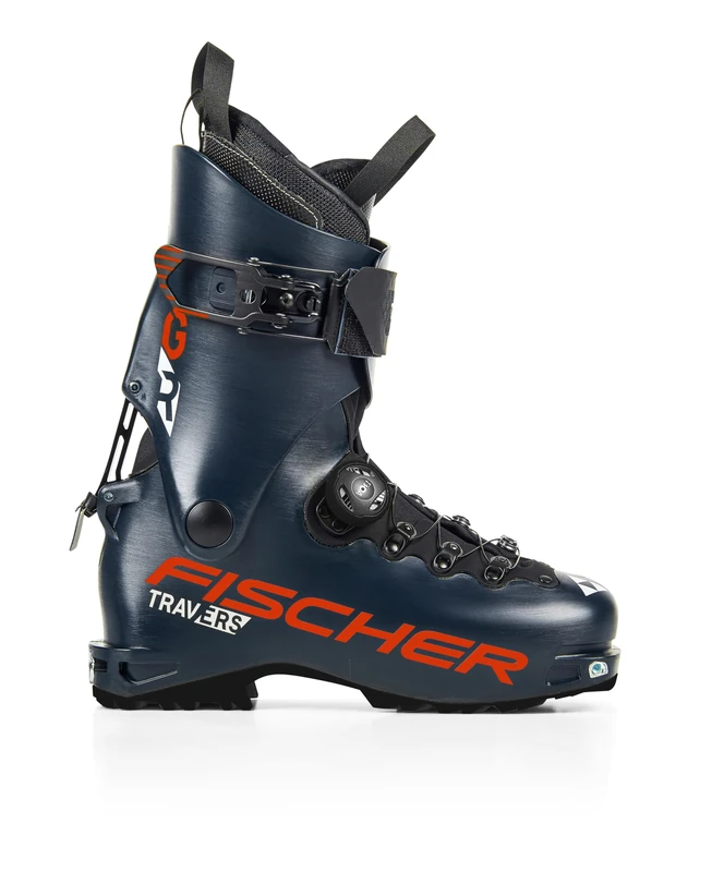 Fischer Men's Travers GR S Dark Blue Touring Ski Boots, 27.5