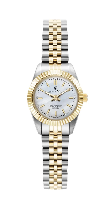 B Jacques DU MANOIR Women's Analog Quartz Watch with Stainless Steel Strap JWL05102