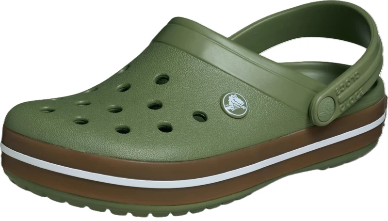 Crocs, Unisex Adult, Crocband Gum Clog, Cargo, 7 UK Men/ 8 UK Women