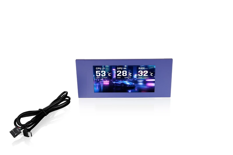 Thermaltake 6.0" LCD Screen Kit for View 600 TG | Future Dusk