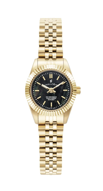 B Jacques DU MANOIR Women's Analog Quartz Watch with Stainless Steel Strap JWL05104