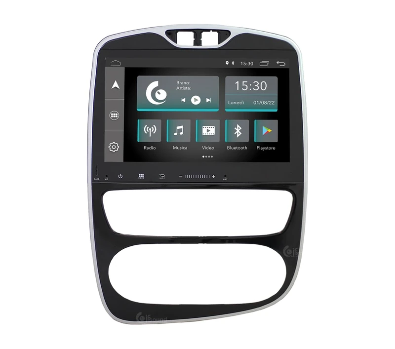 JF-131RC-X7C Android Car Radio Compatible with RENAULT Clio 4ª 2015-2021 | CarPlay and Android Auto | GPS | DAB+ | 10 Inch HD | Made in Italy