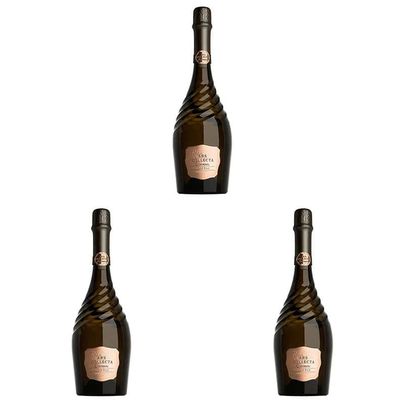 Codorniu Ars Collecta Rose Reserva Cava Sparkling Wine (Pack of 3)