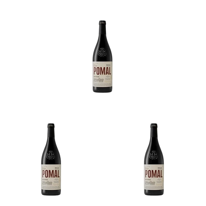 Vina Pomal Reserva Rioja Red Wine 75 cl (Packaging May Vary) (Pack of 3)
