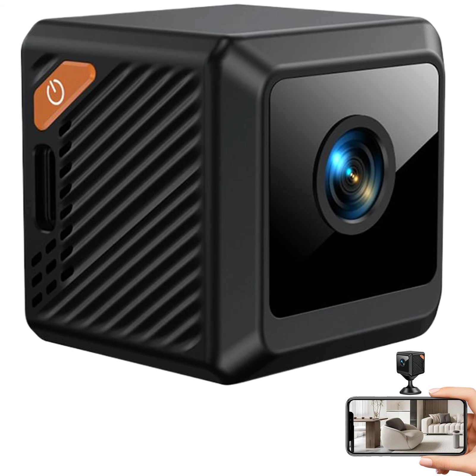 Zahoken Indoor Camera 1080P Wireless - Indoor Cameras for Home WiFi,Motion-Activated System Monitor for Interior Door House Window Pet Baby Travel