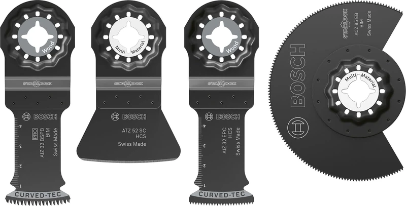 Bosch 4X Flooring and Fitting Set, 4 pcs