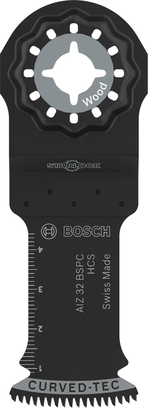 Bosch 10x AIZ 32 BSPC Plunge Cut Blade (for Hardwood, Softwood, Width mm, Professional Accessory Multitool)