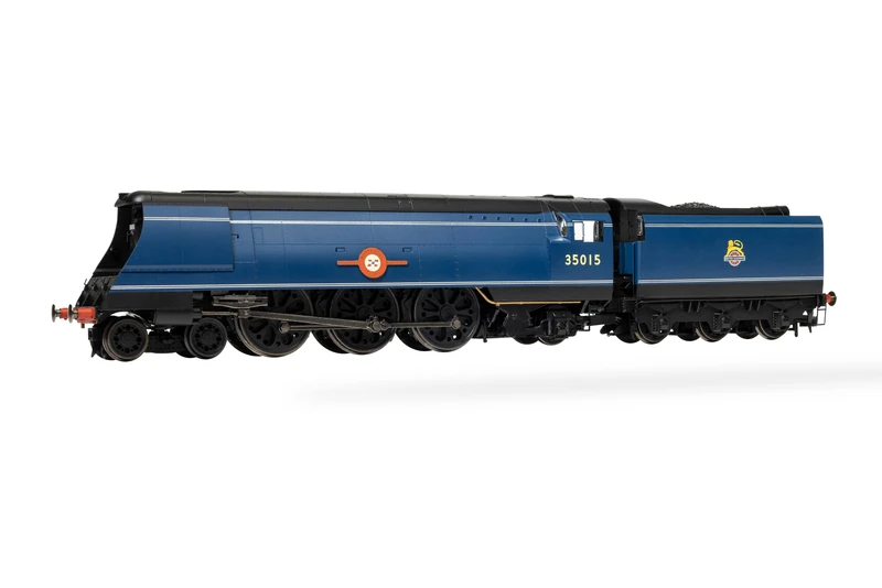 Hornby R30401 BR Merchant Navy Class 35015 Rotterdam Lloyd Locomotive - Steam Model Railway OO Gauge