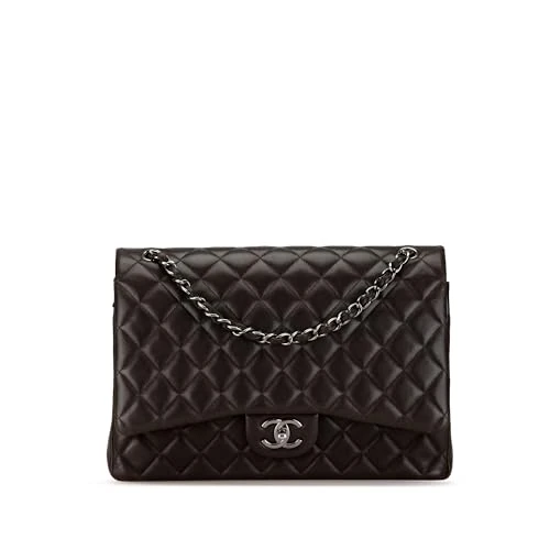 Chanel Pre-Loved Maxi Classic Lambskin Double Flap