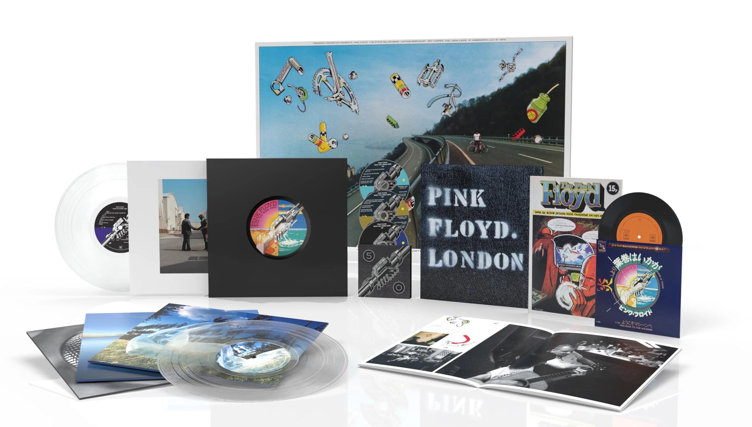 'Wish You Were Here (50th Anniversary) [Deluxe Boxset]' [VINYL]
