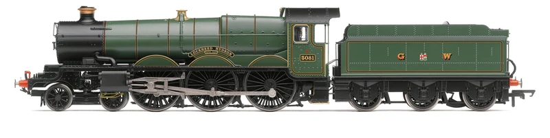 Hornby Steam Train - R30402 GWR Castle Class Lockheed Hudson 5081 - Era 3 00 Gauge Locomotives for Train Set, Engine Models for Adults - 1:76 Scale Model Gift