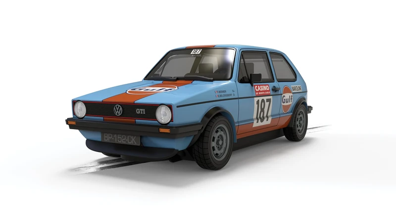 Scalextric C4609 Volkswagen Golf Gti - Gulf Edition Slot car racing
