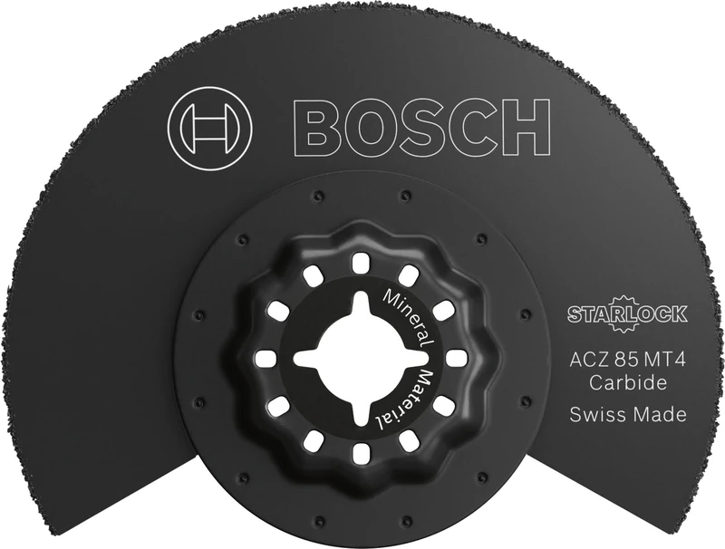 Bosch 10x ACZ 85 MT4 Segment Blade (for Mortar, Aerated Concrete, Ø 85 mm, Professional Accessory Multitool)