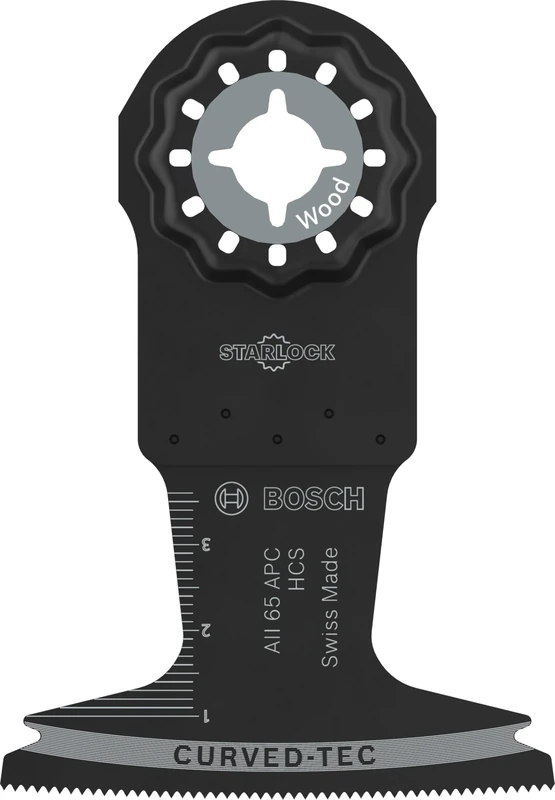 Bosch 10x AII 65 APC Plunge Cut Blade (for Softwood, Width mm, Professional Accessory Multitool)