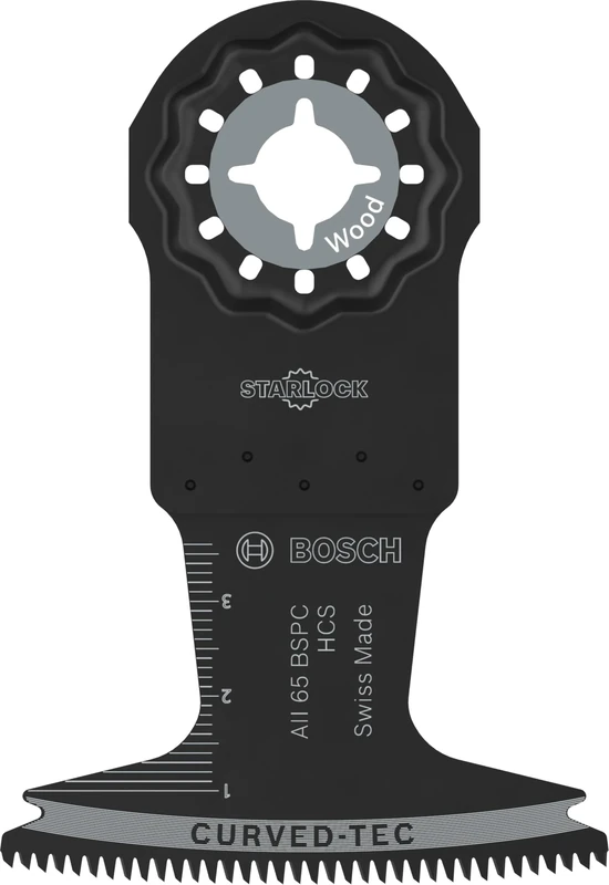 Bosch 5X AII 65 BSPC Plunge Cut Blade (for Hardwood, Softwood, Width mm, Professional Accessory Multitool)