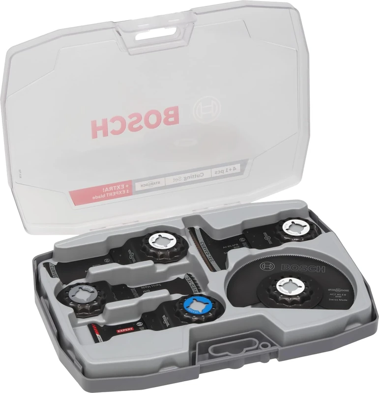 Bosch 5X Cutting Set, 5 pcs (for Stainless Steel, Steel, 160 x 222 mm, Professional Accessory Multitool)