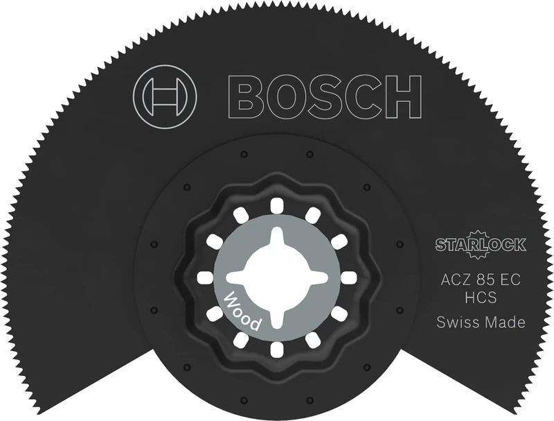 Bosch 10x ACZ 85 EC Segment Blade (for Softwood, Ø 85 mm, Professional Accessory Multitool)